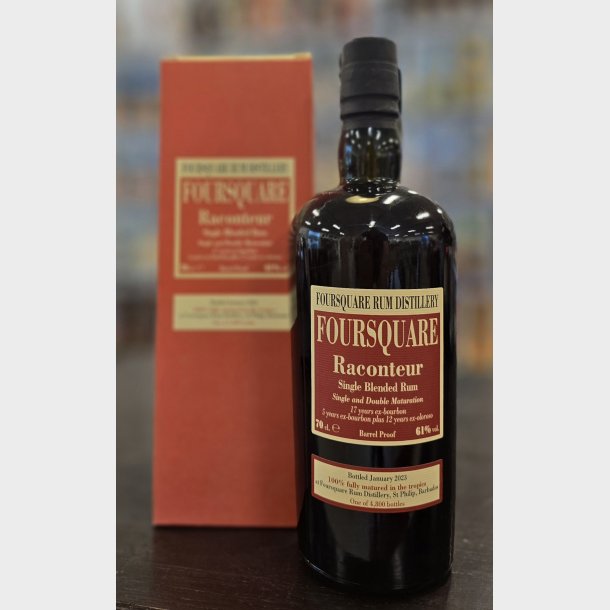 Velier Foursquare Raconteur 2023 61% 70 cl.